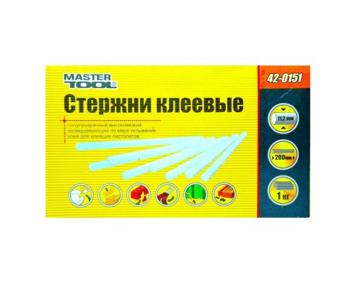 Призначені для клейового пістолета. Використовуються для склеювання ПВХ-матеріалів, лінолеуму і оббивки при проведенні ремонтних і монтажних робіт. Діаметр 11 мм.