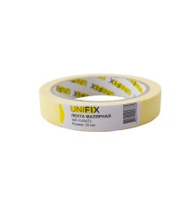 Лента малярная Unifix - 20 мм x 40 м желтая 5 шт.