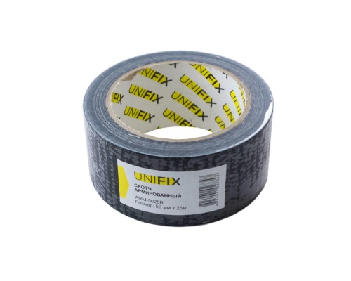 Лента армированная Unifix - 50 мм x 25 м черная