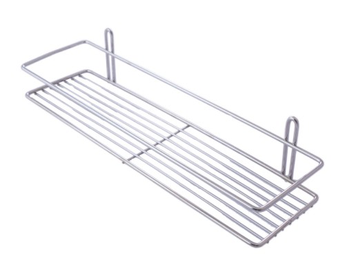 Полка для ванной FZB - 110 x 400 x 50 мм x 1 прямая нержавейка