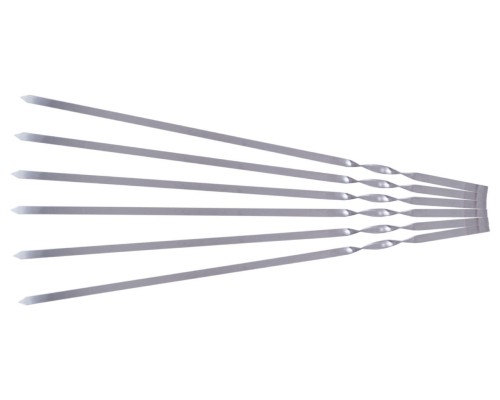 Набор шампуров Скаут - 600 x 10 мм (6 шт.)