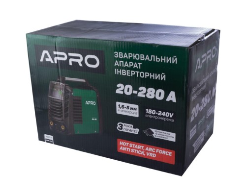 Сварочный инвертор Apro - MMA-280