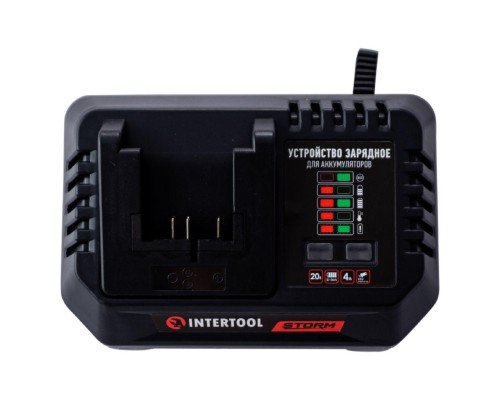 Зарядное устройство для аккумулятора Intertool - 20В x 4Ач Li-Ion Storm