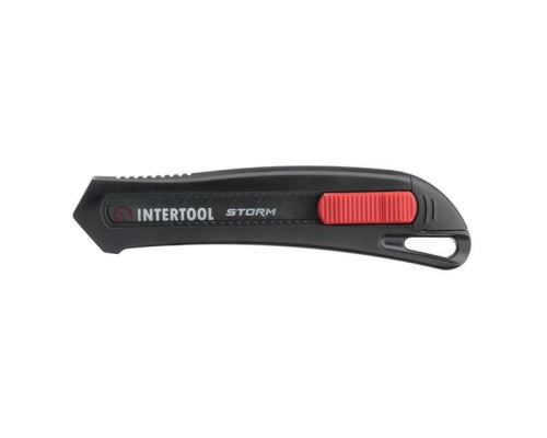 Ніж сегментний Intertool-Storm - 18 мм.