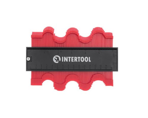 Шаблометр контурный Intertool - 150 мм