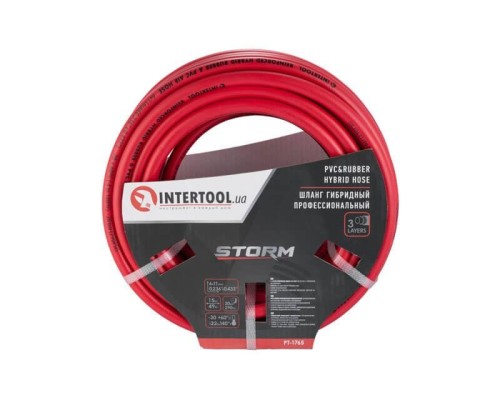 Шланг воздушный Intertool-Storm - 6 × 11 мм × 30 м гибридный PRO