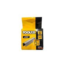 Скоба Toolex - 6 x 1,2 x 10,6мм широкая (1000шт)