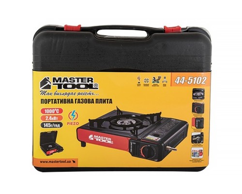 Плита газова портативна Mastertool - 342 x 285 x 113мм