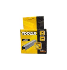 Скоба Toolex - 14 x 1,2 x 10,6мм широкая (1000шт)