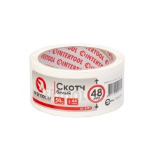 Скотч Intertool - 48мм x 50м x 44мкм белый