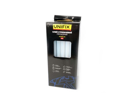 Стрижень клейовий Unifix - 11 x 200мм прозорий (1кг)