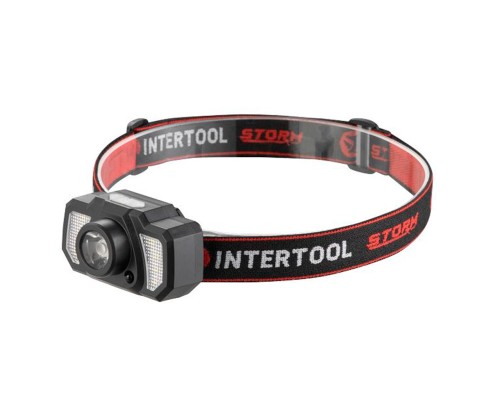 Ліхтар налобний Intertool-Storm - 3Вт x 120Лм x 1200мAч 7